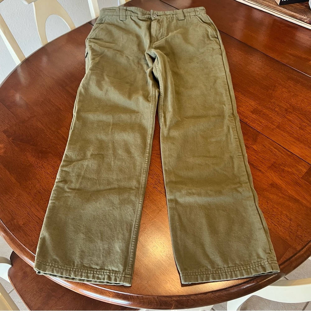 Smartwool Men's Size 32x28.5 Merino Wool & Cotton Canvas Pant Gorpcore Hiking